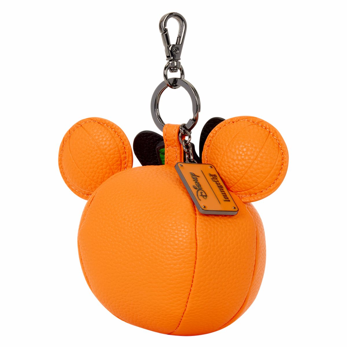 Minnie Mouse Pumpkin Keychain Charm