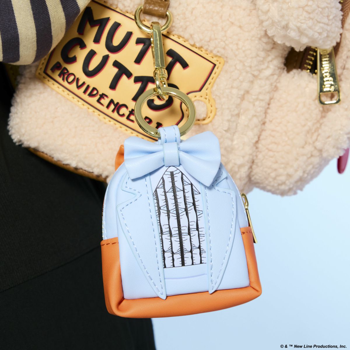Dumb & Dumber Suit Cosplay Reversible Keychain Charm