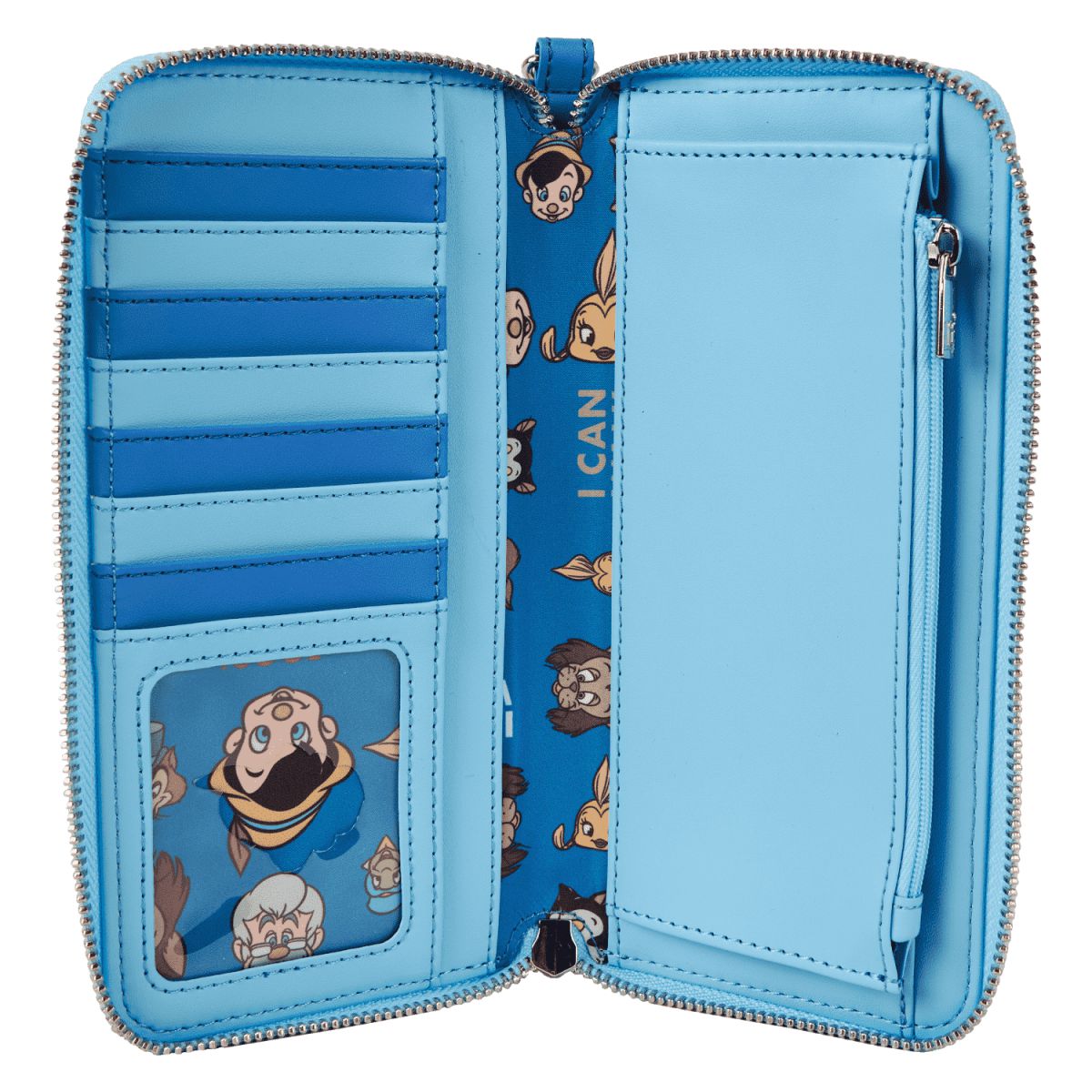 Pinocchio Exclusive Blue Fairy Lenticular Wristlet Wallet