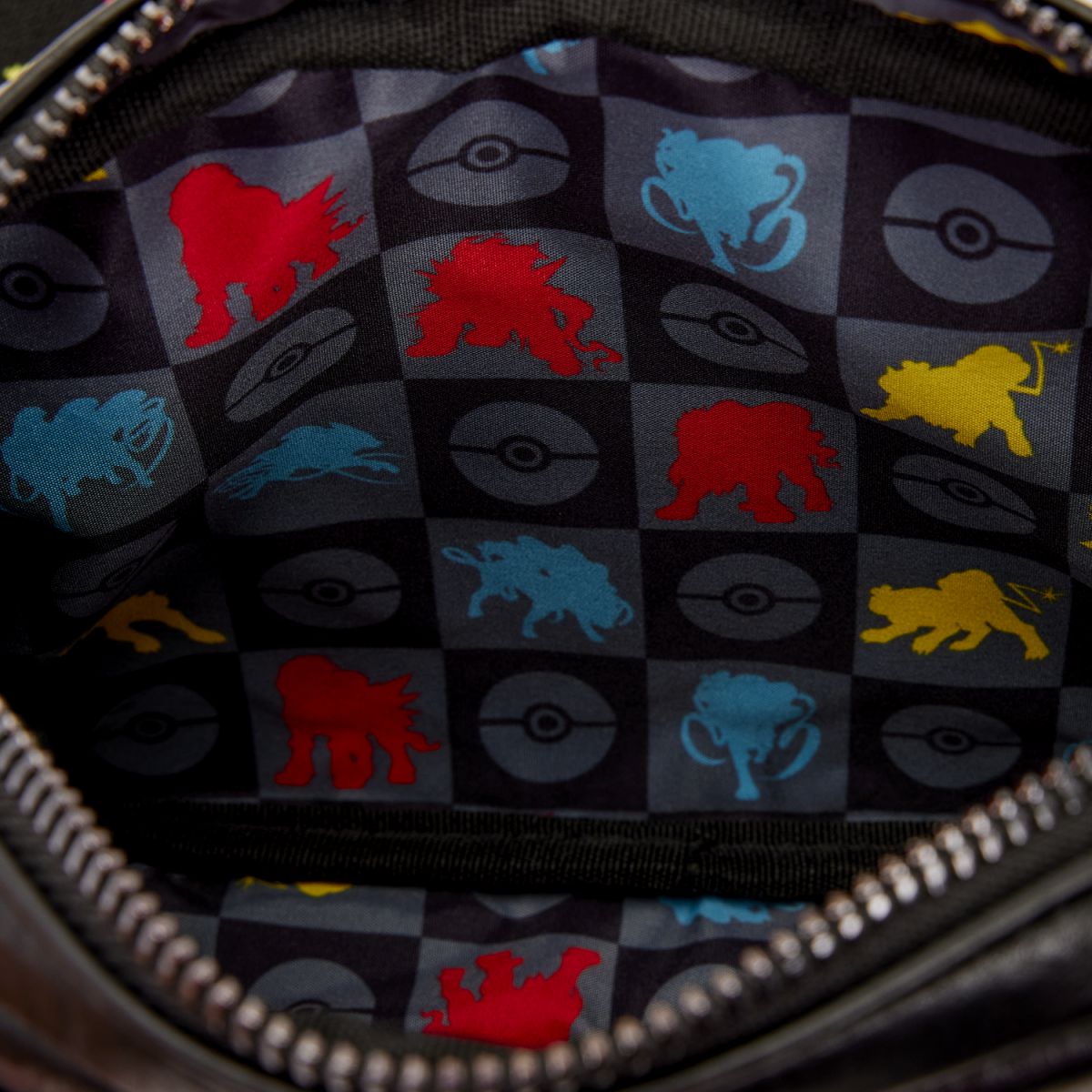 Pokémon Legendary Birds and Beasts Sling Crossbody Bag with Coin Bag