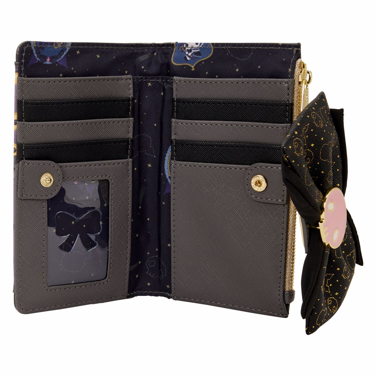 Sanrio Kuromi 20th Anniversary Flap Wallet