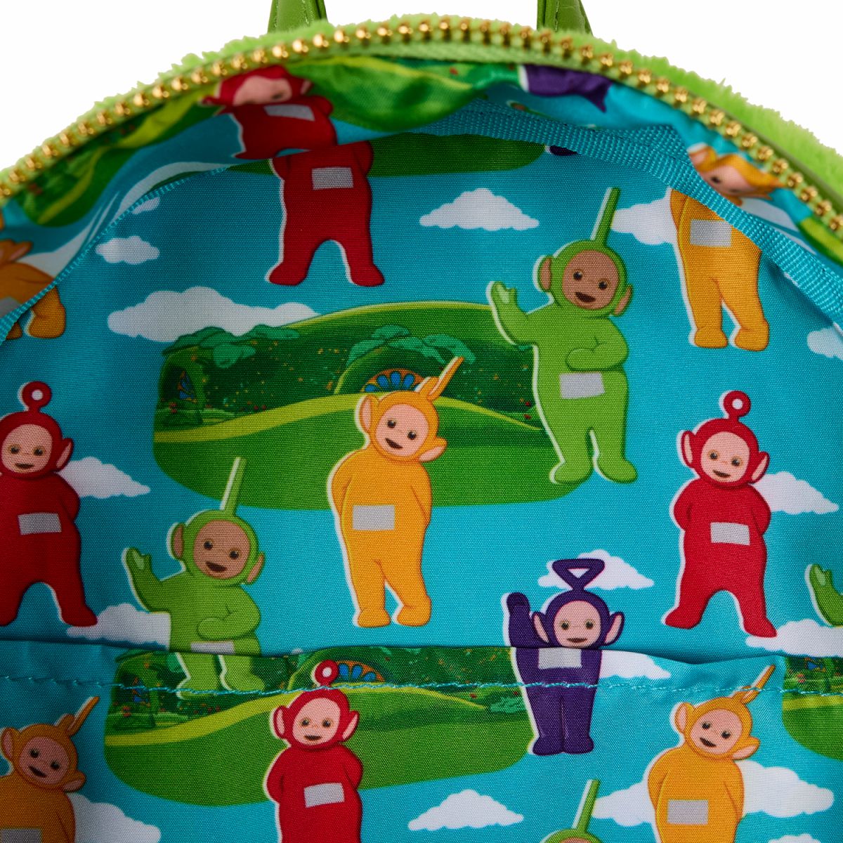 Teletubbies Dipsy Plush Cosplay Light Up Mini Backpack