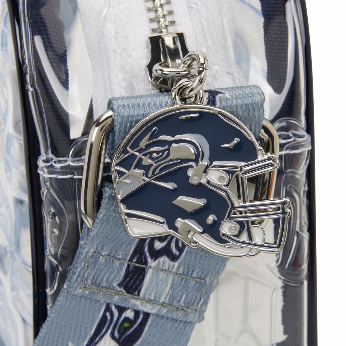 NFL Seattle Seahawks Clear Crossbody Stadium Bag