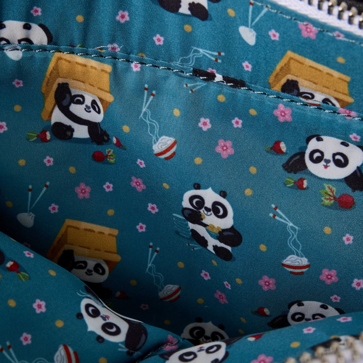 Kung Fu Panda Sherpa Mini Tote Crossbody Bag