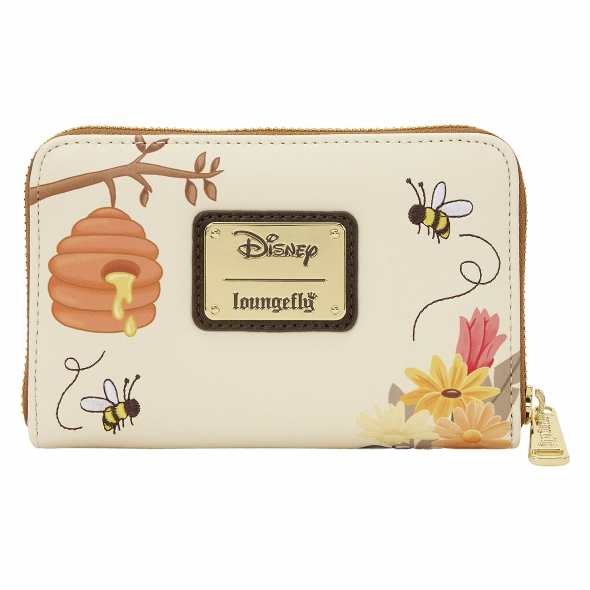 Winnie the Pooh Bees & Flowers Zip Around Wallet