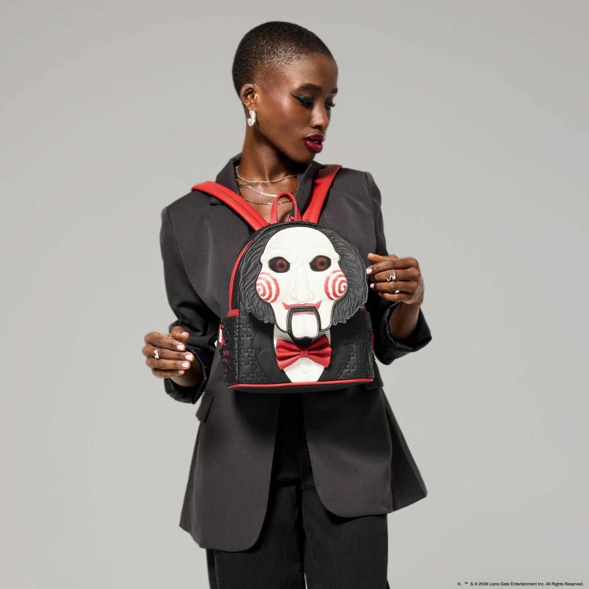 Saw Exclusive Billy Puppet Lenticular Cosplay Mini Backpack