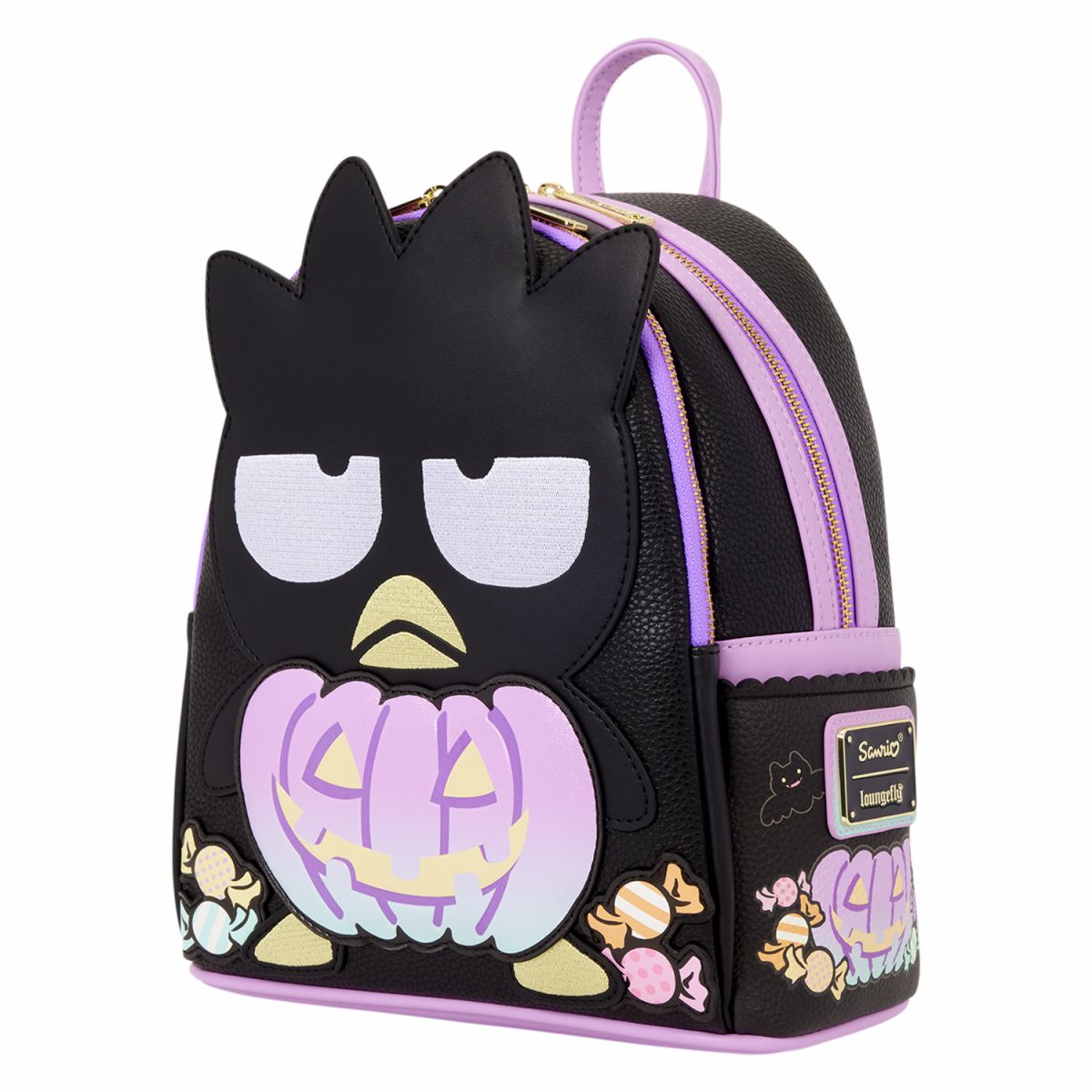 Sanrio Badtz-Maru Pumpkin Light-Up Cosplay Mini Backpack