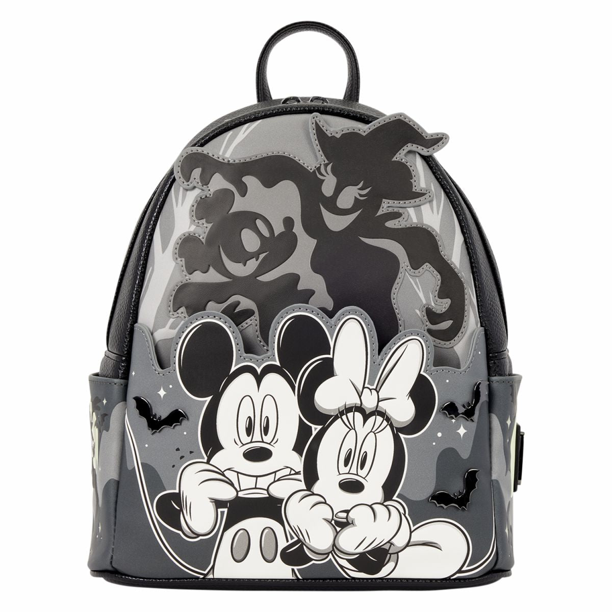 Mickey & Minnie Ghost Light-Up Glow Mini Backpack