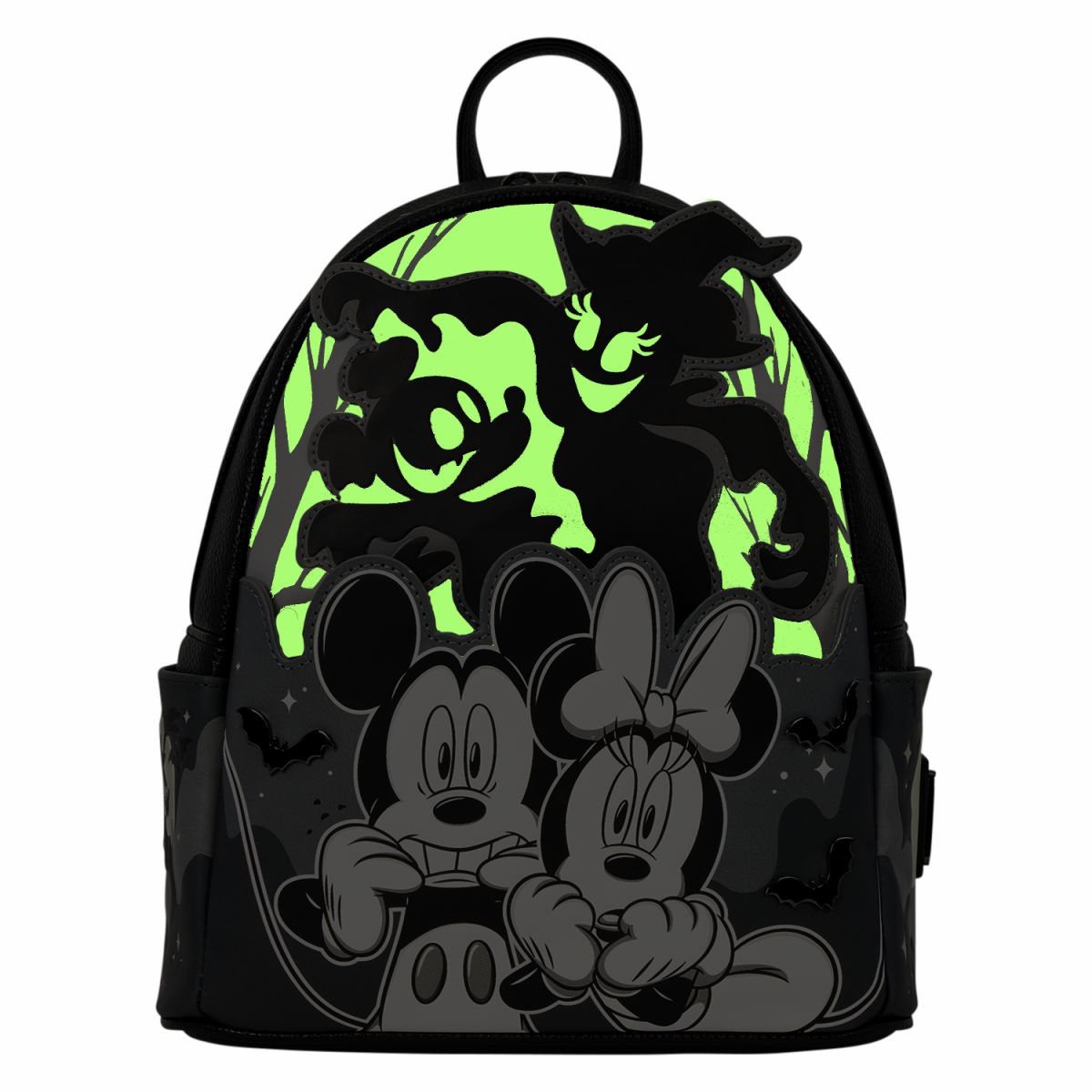 Mickey & Minnie Ghost Light-Up Glow Mini Backpack