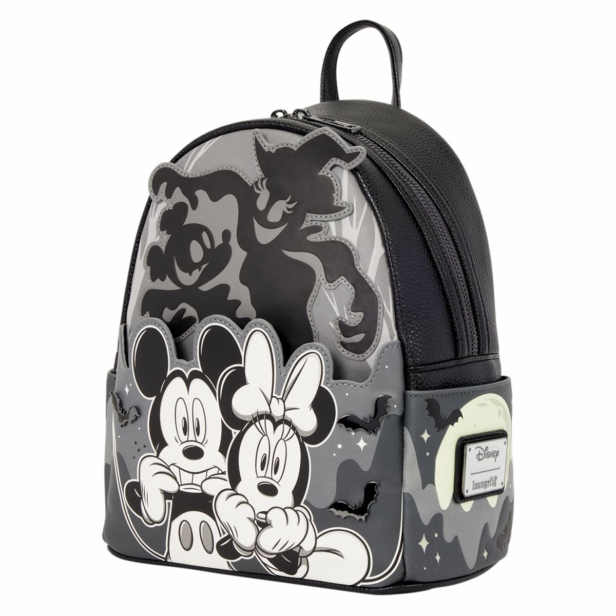 Mickey & Minnie Ghost Light-Up Glow Mini Backpack