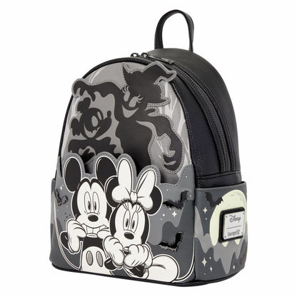 Mickey & Minnie Ghost Light-Up Glow Mini Backpack