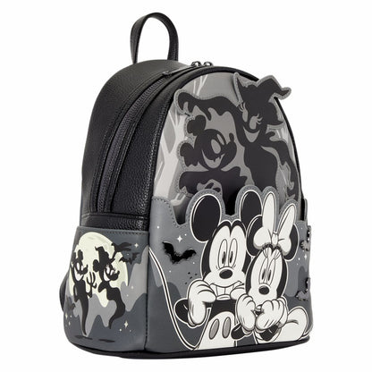 Mickey & Minnie Ghost Light-Up Glow Mini Backpack