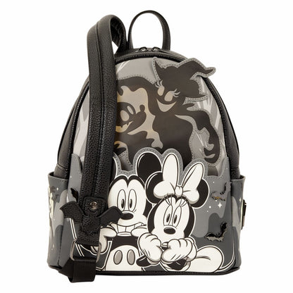 Mickey & Minnie Ghost Light-Up Glow Mini Backpack