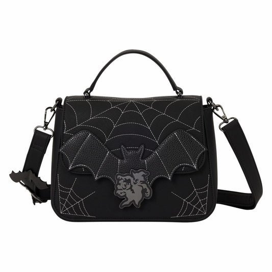 Mickey & Minnie Spiderweb & Bats Crossbody Bag