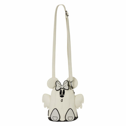 Mickey & Minnie Mouse Ghost Glow Figural Crossbody Bag