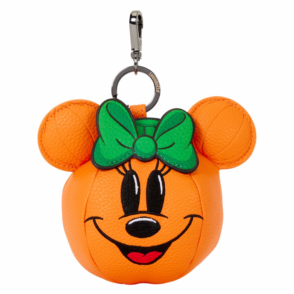 Minnie Mouse Pumpkin Keychain Charm