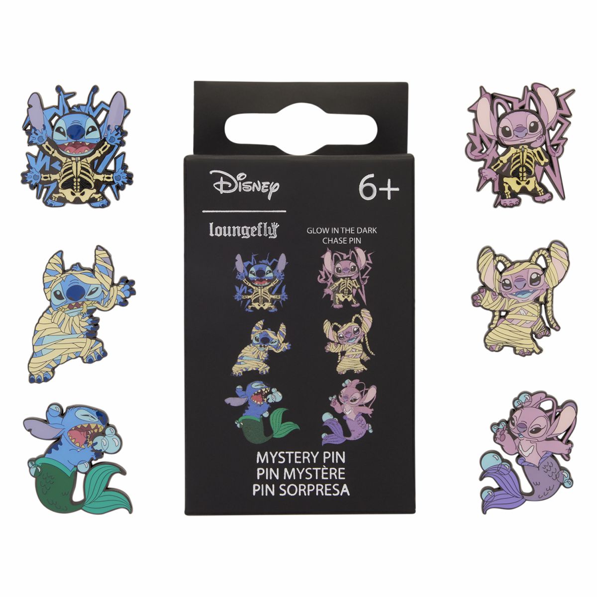 Stitch & Angel Halloween Costume Mystery Box pin