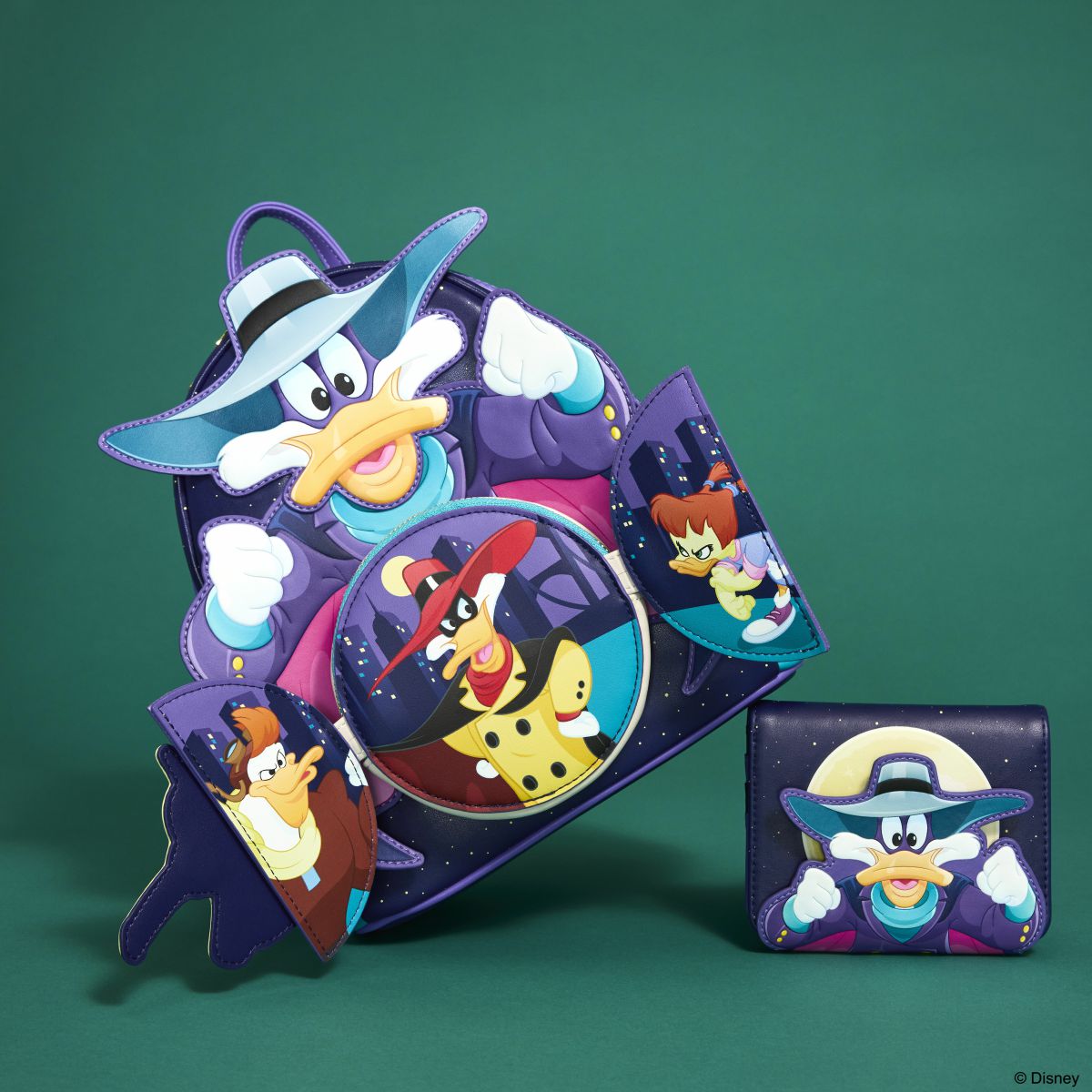Darkwing Duck Glow Mini Backpack