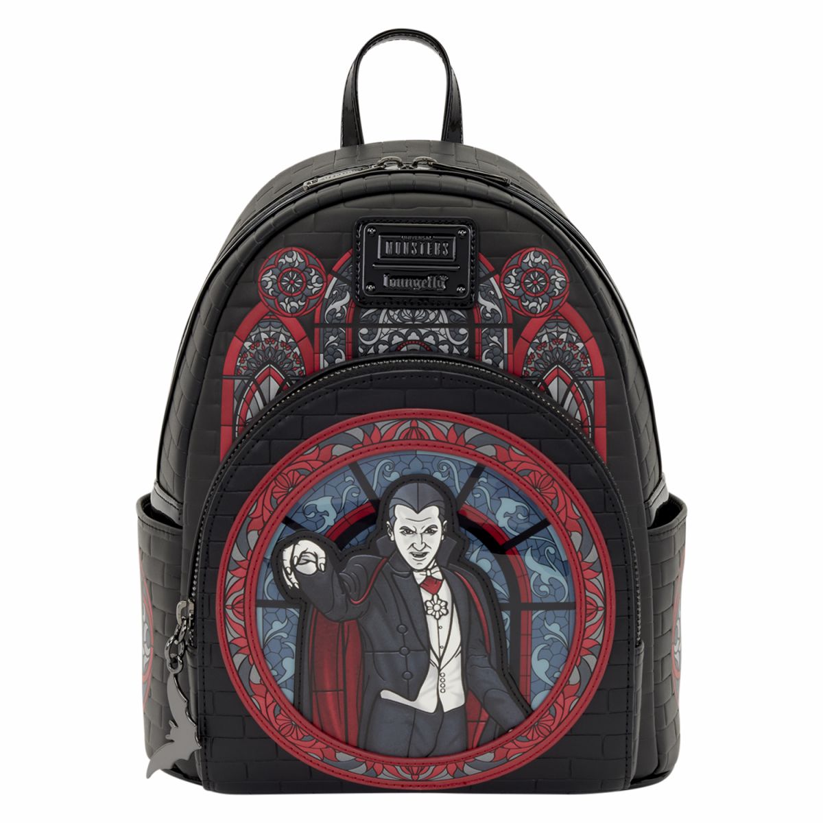 Universal Monsters Dracula Stained Glass Mini Backpack