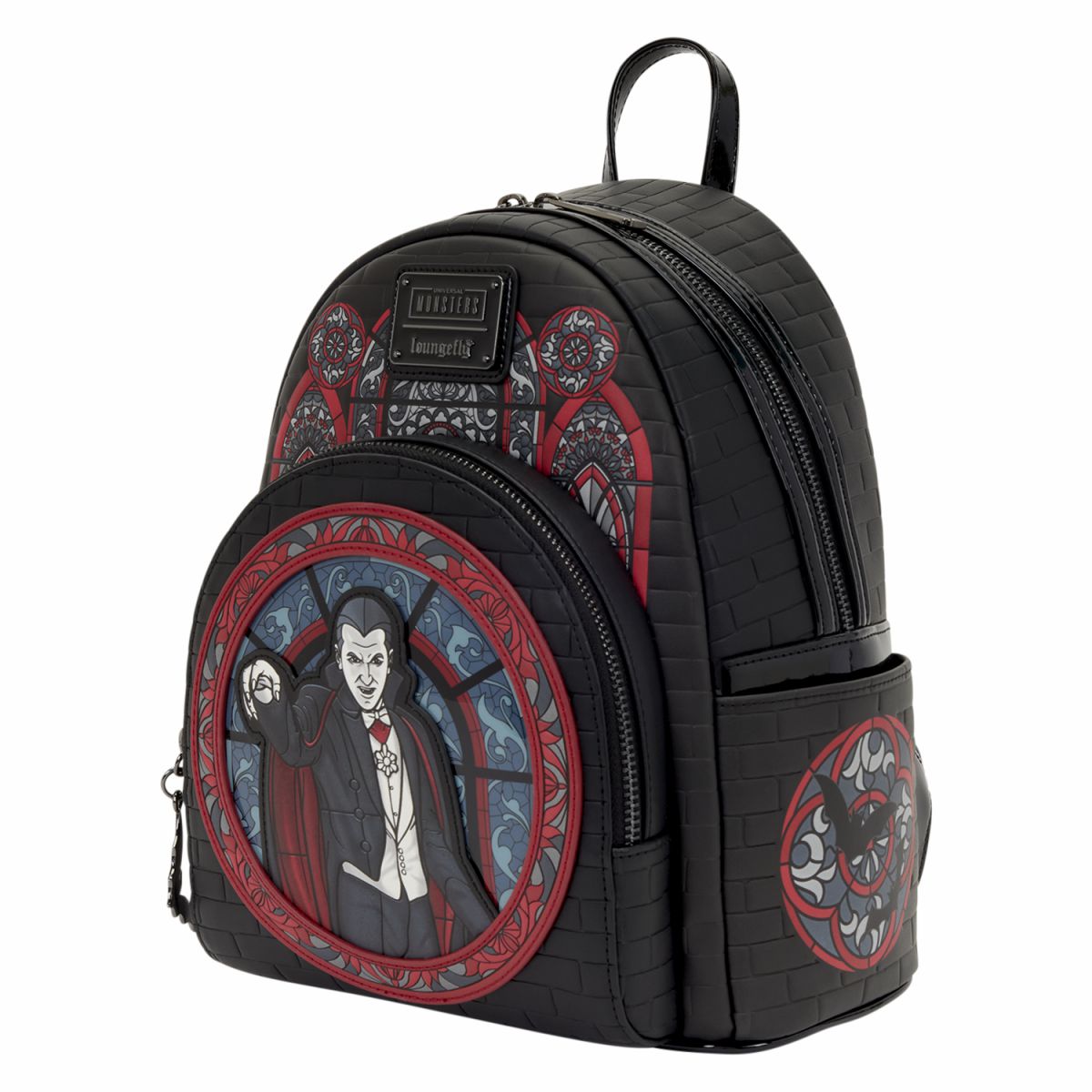 Universal Monsters Dracula Stained Glass Mini Backpack