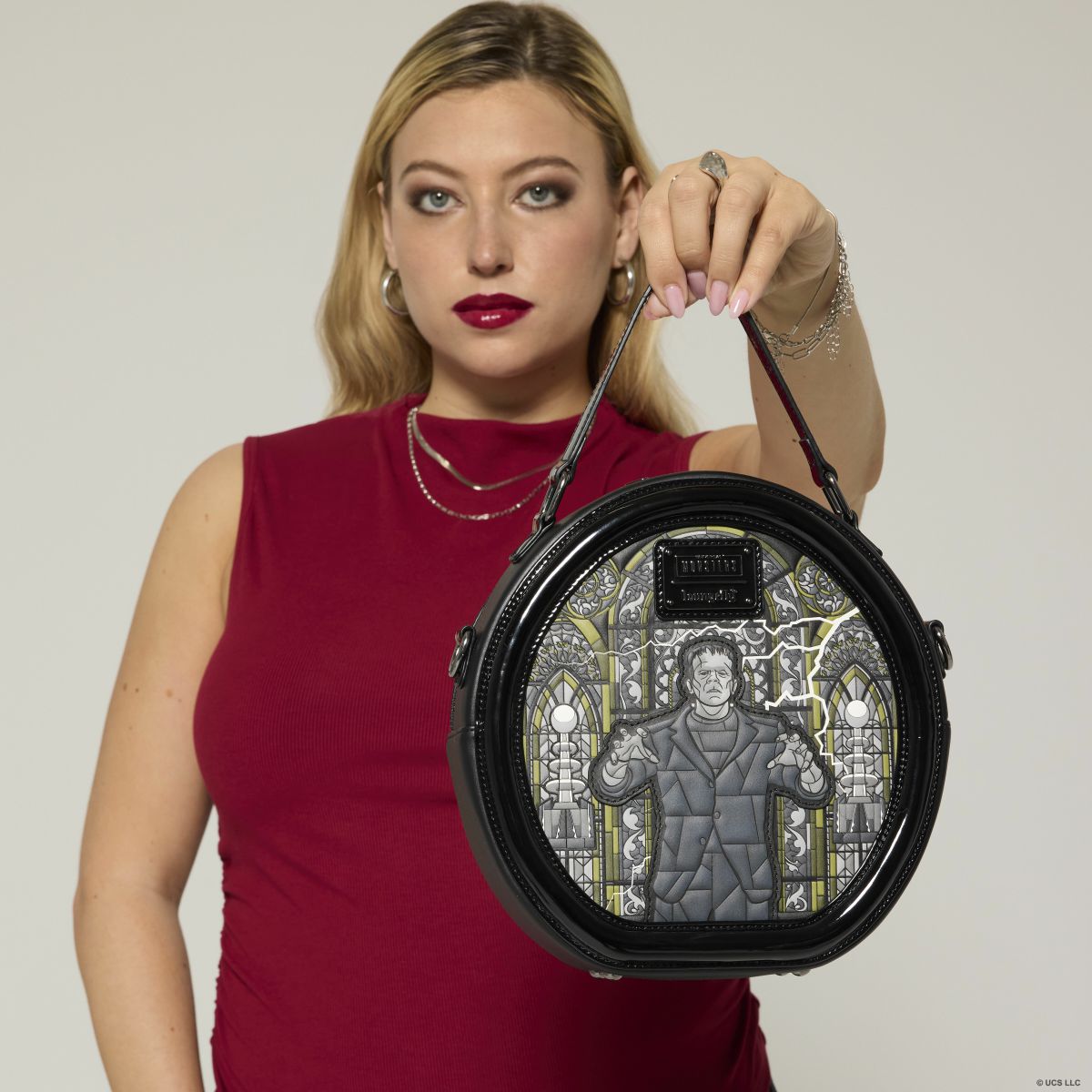 Universal Monsters Dracula & Frankenstein Crossbody Bag