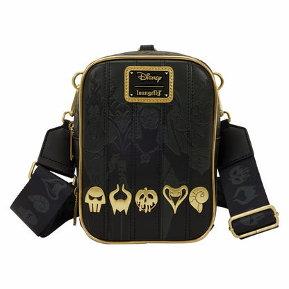 Disney Villains Exclusive Black & Gold Sling Crossbody Bag