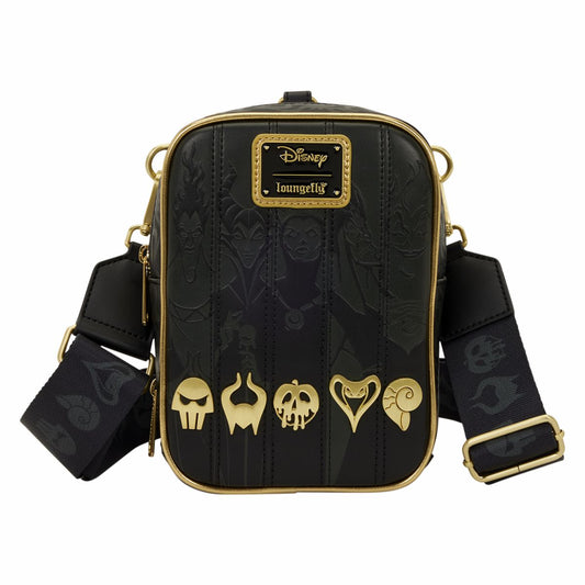 Disney Villains Exclusive Black & Gold Sling Crossbody Bag