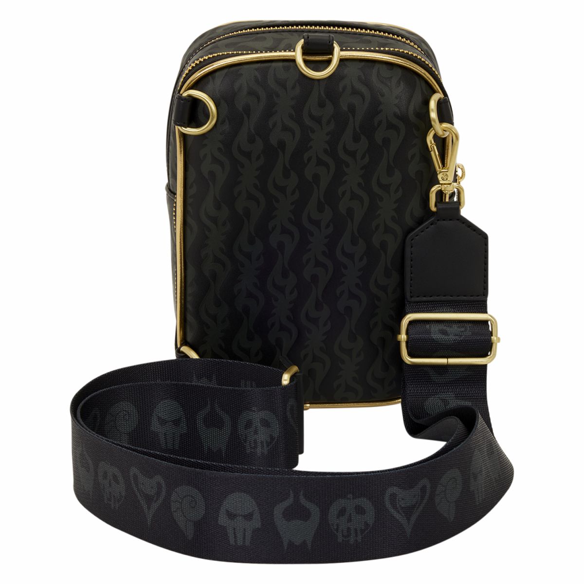 Disney Villains Exclusive Black & Gold Sling Crossbody Bag