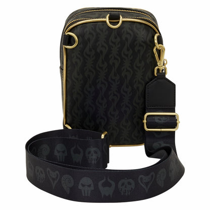 Disney Villains Exclusive Black & Gold Sling Crossbody Bag