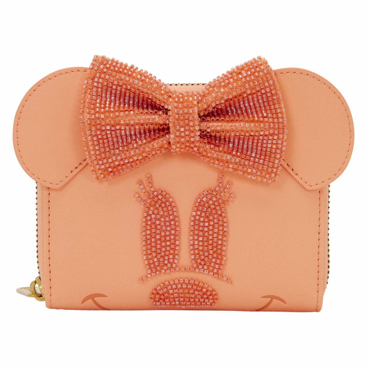 Minnie Mouse Exclusive Coral Zip Around Wallet