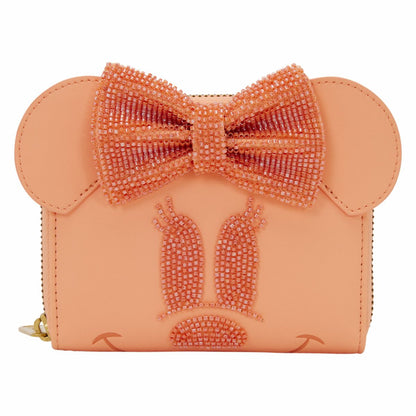 Minnie Mouse Exclusive Coral Zip Around Wallet