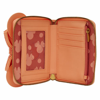 Minnie Mouse Exclusive Coral Zip Around Wallet