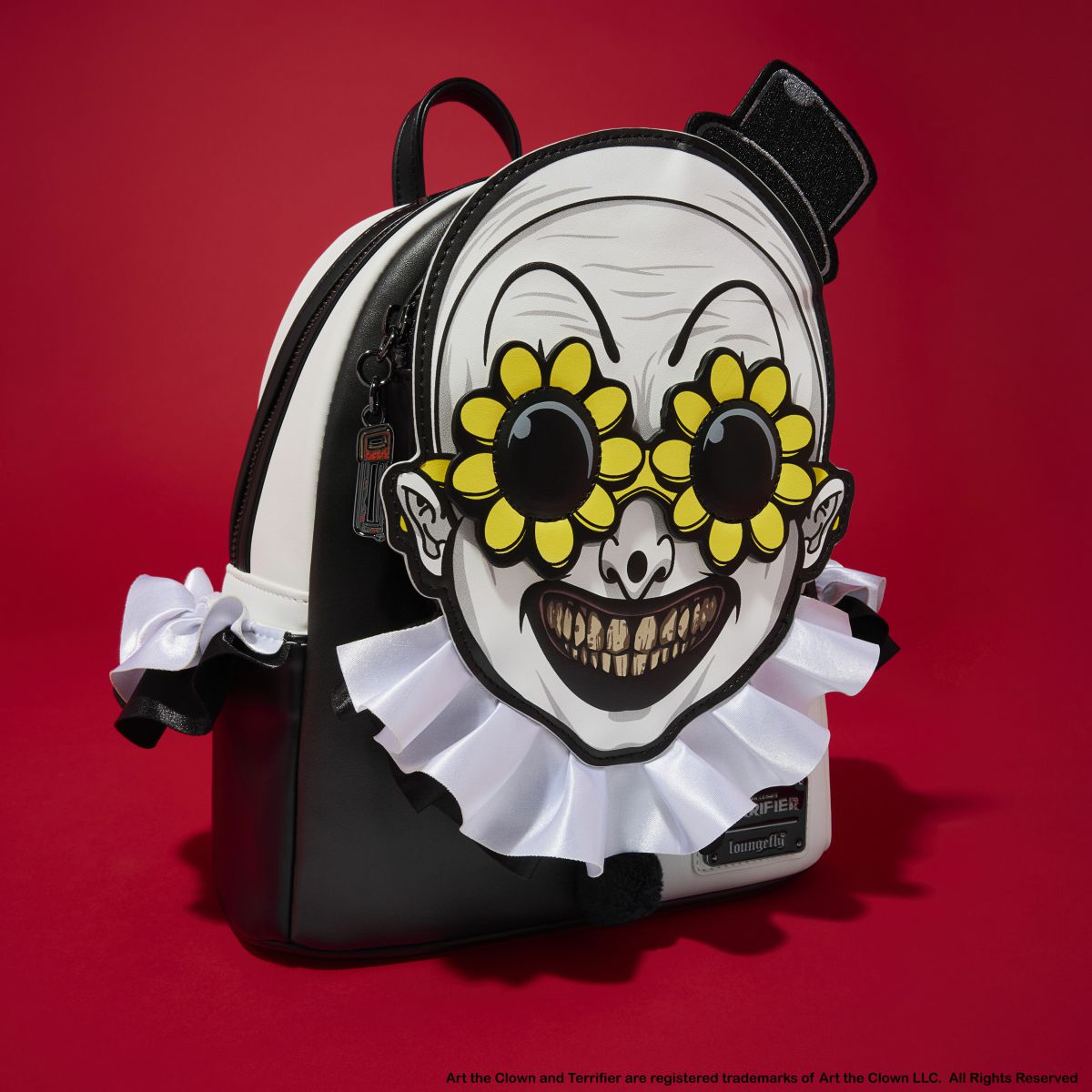 Terrifier Exclusive Art the Clown Glow Cosplay Mini Backpack