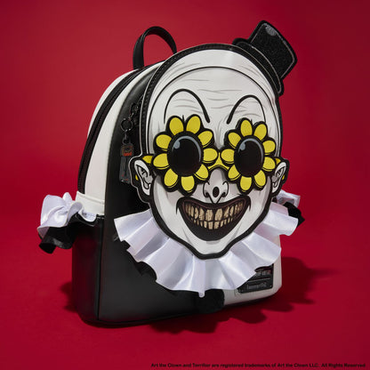 Terrifier Exclusive Art the Clown Glow Cosplay Mini Backpack