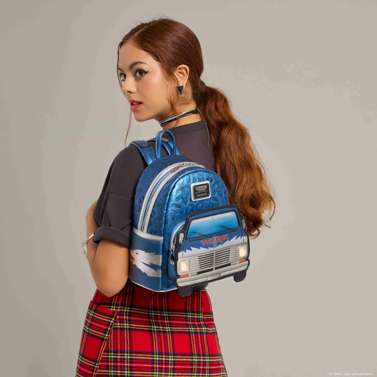 Stranger Things 5 Exclusive WSQK Van Light-Up Mini Backpack