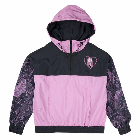 The Nightmare Before Christmas Sally Half-Zip Unisex Windbreaker