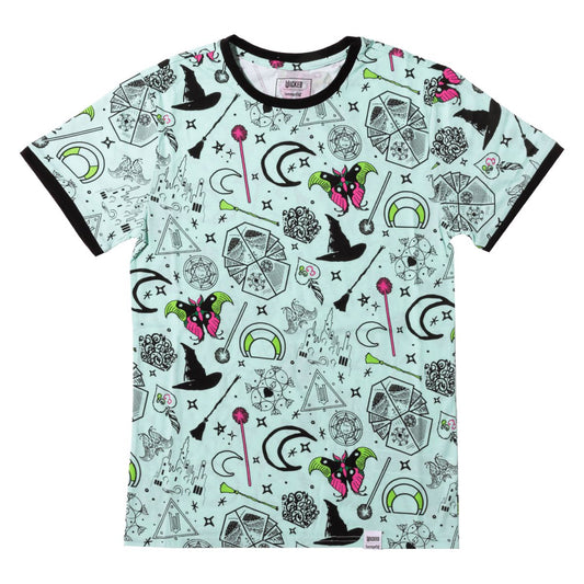Wicked Elphaba & Glinda All-Over Print Unisex Tee