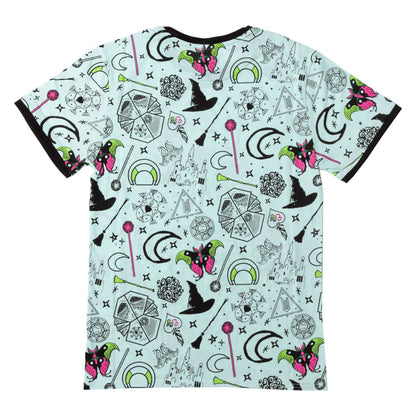 Wicked Elphaba & Glinda All-Over Print Unisex Tee