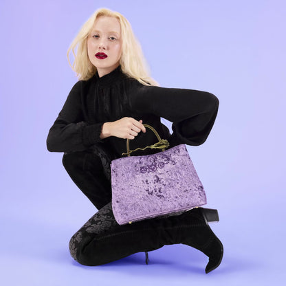 Hocus Pocus Velvet Crossbody Bag