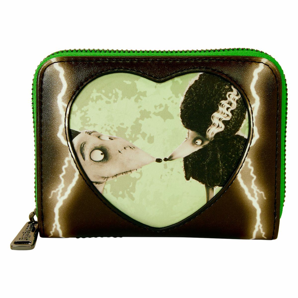 Frankenweenie Sparky & Persephone Glow Zip Around Wallet
