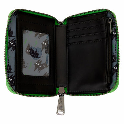 Frankenweenie Sparky & Persephone Glow Zip Around Wallet
