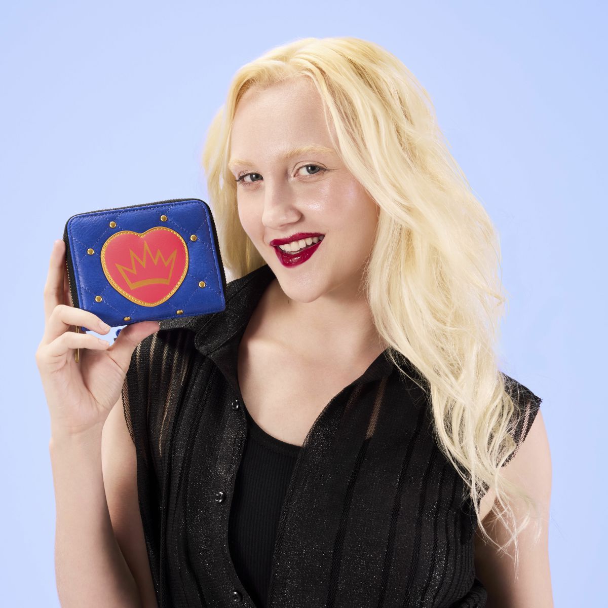Descendants Evie Cosplay Zip Around Wallet