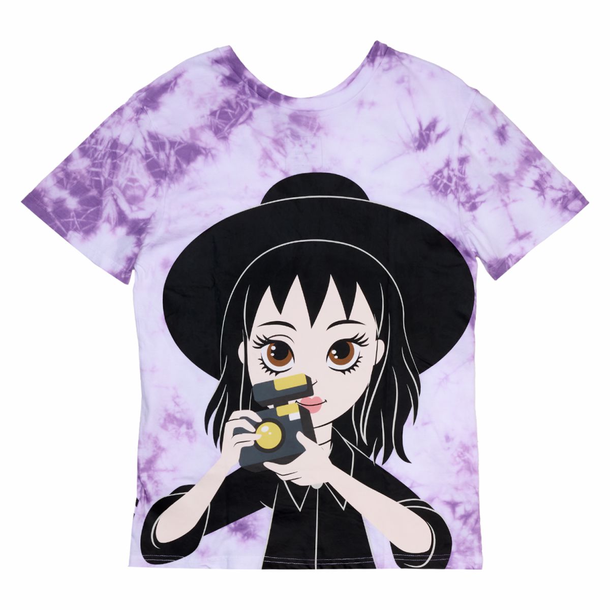 Beetlejuice & Lydia Deetz Reversible Tie-Dye Unisex Tee
