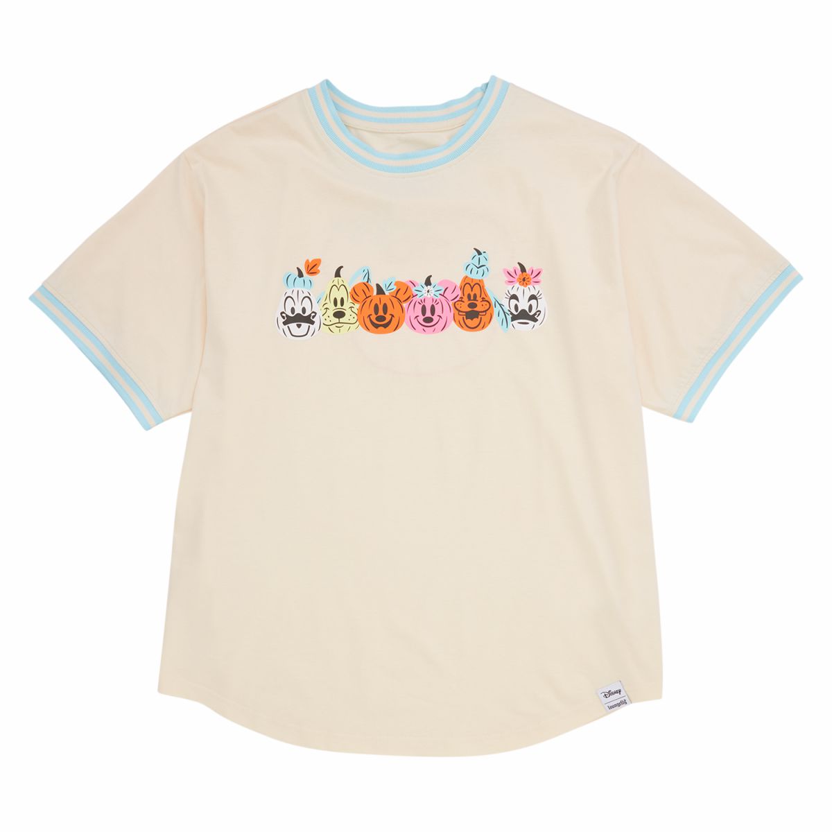 Mickey & Friends Jack-o'-Lantern Glow Sporty Tee