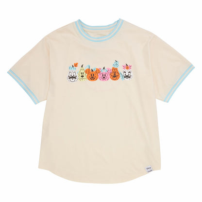 Mickey & Friends Jack-o'-Lantern Glow Sporty Tee