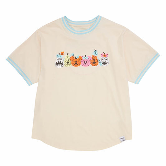 Mickey & Friends Jack-o'-Lantern Glow Sporty Tee