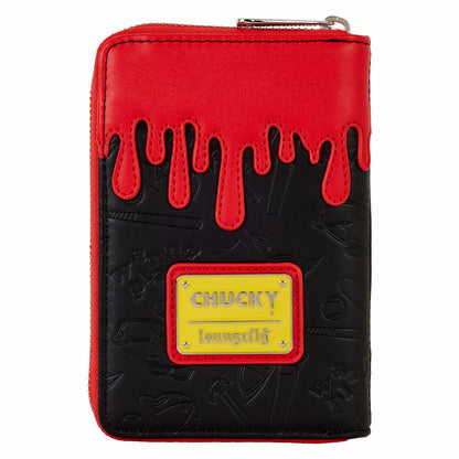 Chucky Clown Cosplay Zip Around Wallet