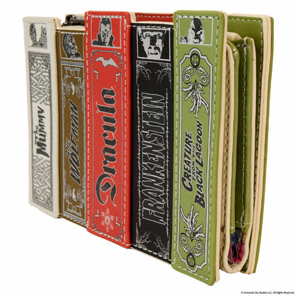 Universal Monsters Exclusive Books Collection Glow Flap Wallet