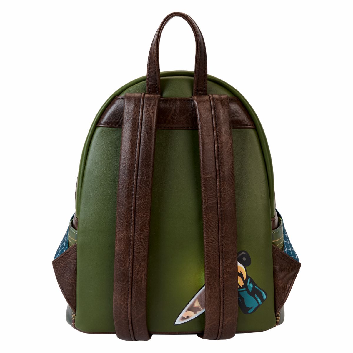 Halloween Michael Myers Pumpkin Glow Mini Backpack With Coin Bag
