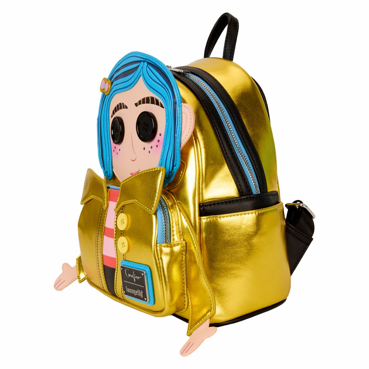 Coraline 15th Anniversary Laika Doll Metallic Cosplay Mini Backpack